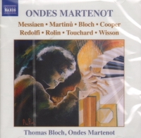 Music For Ondes Martenot Bloch Music Cd Sheet Music Songbook