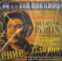 Shostakovich The Fall Of Berlin Complete Music Cd Sheet Music Songbook