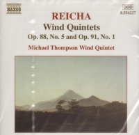 Reicha  Wind Quintets Op88 No5 & Op91 No1 Music Cd Sheet Music Songbook