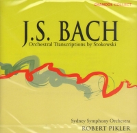 Bach Orchestral Transcriptions Stokowski Music Cd Sheet Music Songbook