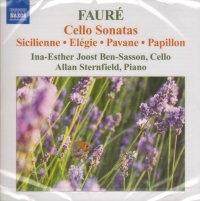 Faure Cello Sonatas Music Cd Sheet Music Songbook