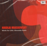 Miaskovsky  Works For Cello Rudin Music Cd Sheet Music Songbook
