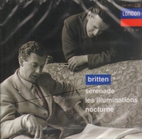 Britten Serenade Nocturne Les Illuminationmusic Cd Sheet Music Songbook