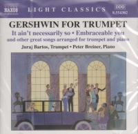 Gershwin For Trumpet Bartos & Breiner Music Cd Sheet Music Songbook