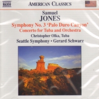 Jones Symphony No 3 Palo Duro Canyon Music Cd Sheet Music Songbook