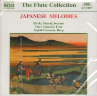 Japanese Melodies The Flute Collection Music Cd Sheet Music Songbook
