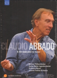 Claudio Abbado Jubilee Box 8 Dvd Box Set Sheet Music Songbook