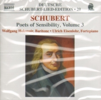 Schubert Poets Of Sensibility Vol 3 Music Cd Sheet Music Songbook