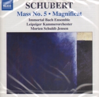 Schubert Mass No 5 Ab Magnificat Music Cd Sheet Music Songbook