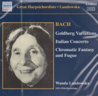 Bach Goldberg Variations Landowska Music Cd Sheet Music Songbook