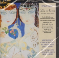 Stravinsky Les Noces & Other Choral Music Music Cd Sheet Music Songbook