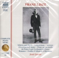 Liszt Complete Piano Music Vol 10 Music Cd Sheet Music Songbook