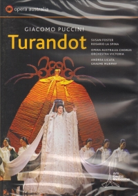Puccini Turandot Opera Australia Dvd Sheet Music Songbook