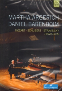 Argerich & Barenboim Piano Duos Music Dvd Sheet Music Songbook