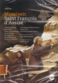 Messiaen Saint Francois Dassise 3 Dvd Set Sheet Music Songbook