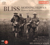 Bliss Morning Heroes Chandos Sacd Music Cd Sheet Music Songbook