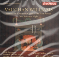 Vaughan Williams Christmas Music Hickox Music Cd Sheet Music Songbook