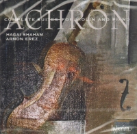 Achron Complete Suites For Violin & Piano Music Cd Sheet Music Songbook