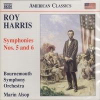 Harris Symphonies Nos 5 & 6 Music Cd Sheet Music Songbook