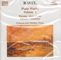 Ravel Piano Works Vol 1 Audio Cd Sheet Music Songbook