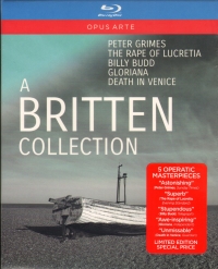 Britten Collection Blu-ray Box Set Sheet Music Songbook