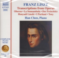 Liszt Complete Piano Music Vol 41 Opera Trans Cd Sheet Music Songbook