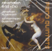 Rozycki & Friedman Piano Quintets Audio Cd Sheet Music Songbook