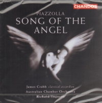 Piazzolla Song Of The Angel Audio Cd Sheet Music Songbook