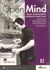 Open Mind Upper Intermediate Students Book Pack Sheet Music Songbook