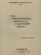 Garcia Professional Arranger Composer Book 2 + Cd Sheet Music Songbook