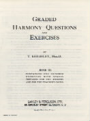 Keighley Graded Harmony Questions & Exercises Bk 3 Sheet Music Songbook