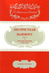 Lovelock Second Year Harmony Sheet Music Songbook