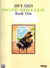 Schaum Note Speller Book 1 Sheet Music Songbook