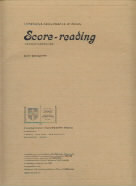 Bennett Score Reading Transparencies Sheet Music Songbook