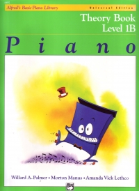 Alfred Basic Piano Theory Book Level 1b Eng/univ Sheet Music Songbook