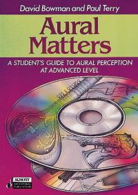 Aural Matters (book & 2 C Ds) Bowman/terry Sheet Music Songbook