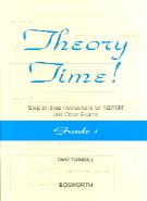 Theory Time Grade 1 (step By Step Inst ) Turnbull Sheet Music Songbook