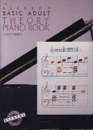 Alfred Basic Adult Theory Piano Book Level 3 Sheet Music Songbook