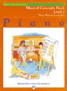 Alfred Basic Piano Musical Concepts Book Level 2 Sheet Music Songbook