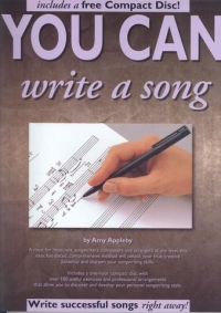 You Can Write A Song Appleby With Free Cd Sheet Music Songbook