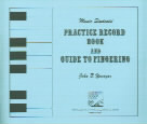 Music Students Practice Record Book Younger Sheet Music Songbook