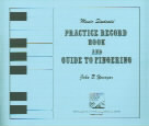 Music Students Practice Record Book Younger Sheet Music Songbook