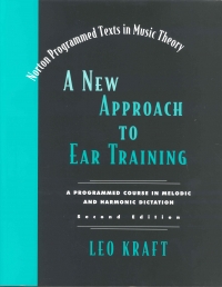 New Approach To Ear Training Kraft Sheet Music Songbook