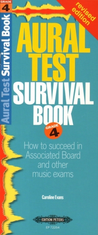 Aural Test Survival Book Grade 4 Evans Revised Sheet Music Songbook