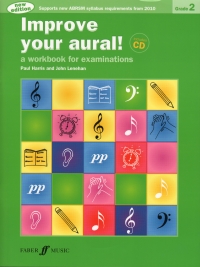 Improve Your Aural Grade 2 Harris/lenehan Book/cd Sheet Music Songbook