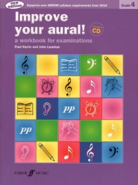 Improve Your Aural Grade 4 Harris/lenehan Book/cd Sheet Music Songbook