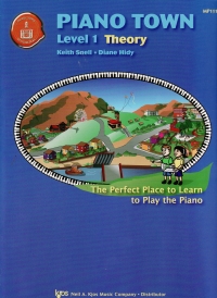 Piano Town Theory Snell/hidy Level 1 Sheet Music Songbook