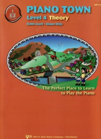Piano Town Theory Snell/hidy Level 4 Sheet Music Songbook