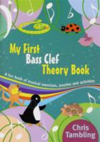 My First Bass Clef Theory Book Tambling Sheet Music Songbook
