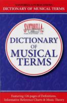 Dictionary Of Musical Terms Santorella Revised Sheet Music Songbook